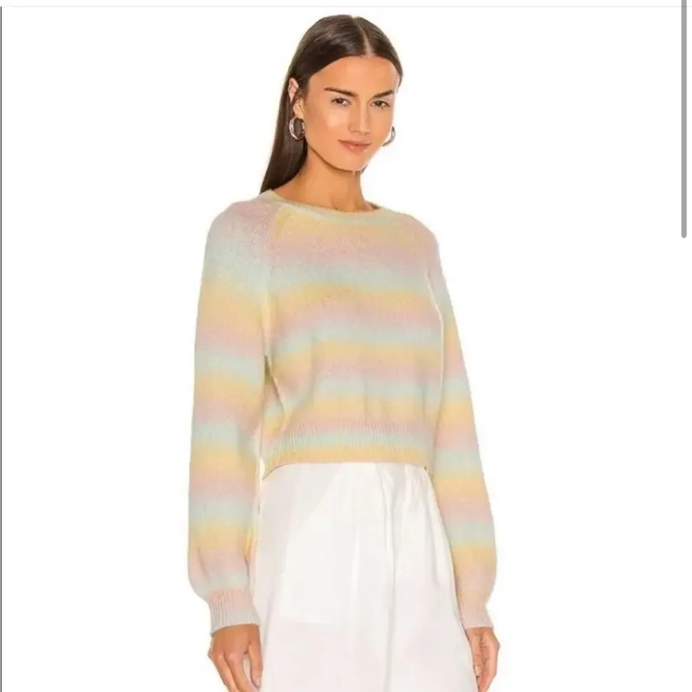 NWT BB Dakota By Steve Madden Ombre Sweater Wool Blend Size Large